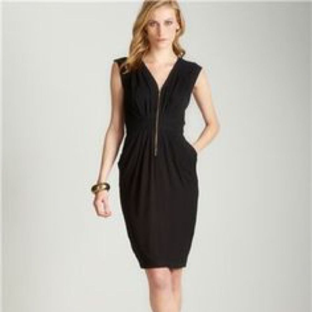 French Connection Black Dress with pockets